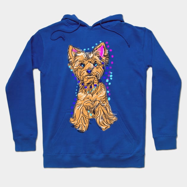 Always Keep Your Yorkie Around You Hoodie by lalanny